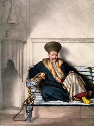 職人のギリシャ人-プレートXV、デュマールによって書かれ、描かれた「航海àアテネàaコンスタンティノープル」からルメルシエによって彫刻された1828